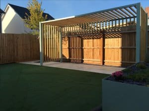 התקנת פרגולה